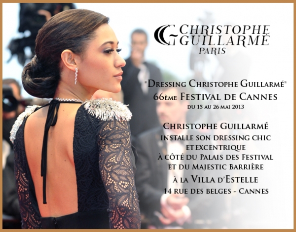 Dressing Christophe Guillarmé - 66e Festival de Cannes